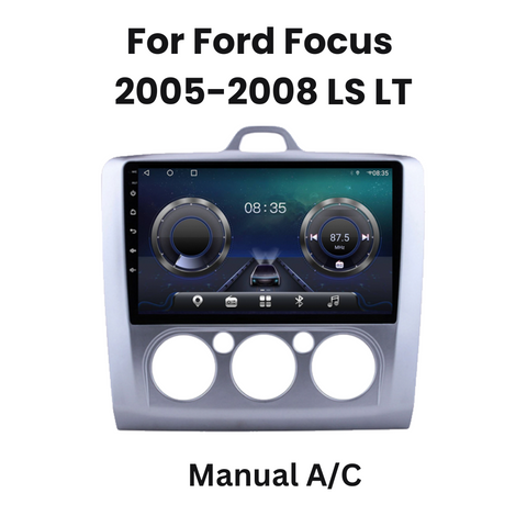 Image of Ford Focus Android 13 Car Stereo Head Unit with CarPlay & Android Auto